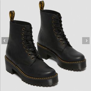 Dr. Martens Shriver Hi Leather Heeled Boots